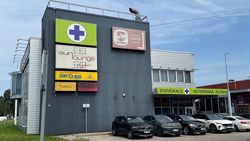 Lionvet jauna adrese Riga